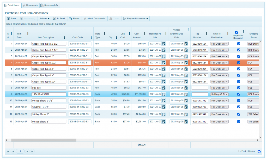 Contracts, Commitments and Approvals (Purchase Order Contract Management)