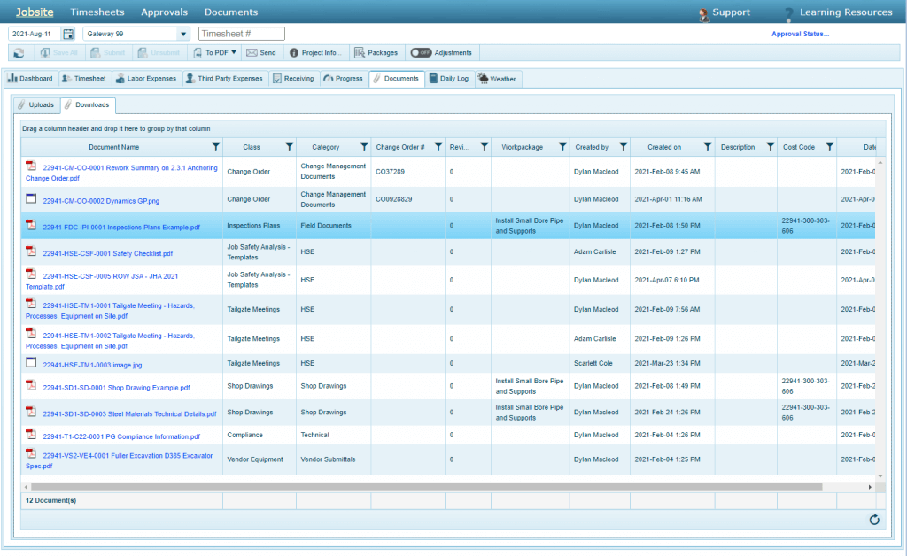 Document Management and Controls (Document Management)